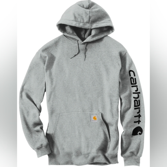 Carhartt Midweight Logo Sleeve Graphic Sweatshirt Size LT MSRP 59.99 - Picture 1 of 5